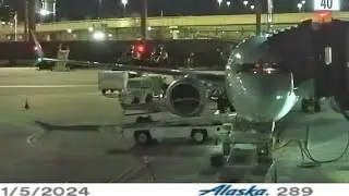 *[REMASTERED FLIGHT]!* Alaska Airlines #289, Economy Main, 2023 Boeing B737 MAX 9, EWR-LAX!