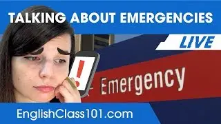 How to Talk About Emergencies in English - Improve English Conversations 🔴