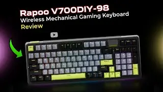 Полный обзор беспроводной механической игровой клавиатуры Rapoo V700DIY-98 🔥