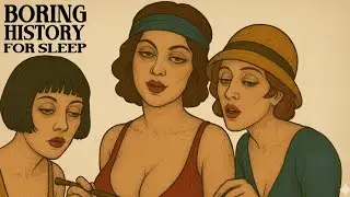 Life of Bohemian Women in 1920s Paris | Boring History for Sleep & Relaxation