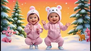 Winter Magic Bus | Fun Winter Learning & Action Video for Toddlers