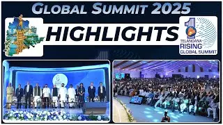 Telangana&rsquo;s Future Vision $3 Trillion Dream | Global Summit 2025 Highlights  | Hybiz tv