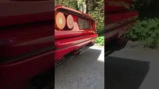 Ferrari 328 GTS with Tubi exhaust #ferrari328 #ferrariclub #ferrari360 #ferrariclassic #ferrariv12
