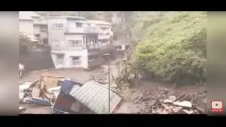 Terrible Tsunami in Atami, Japan