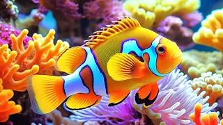 The Best 4K Aquarium - Dive Into The Mesmerizing Underwater Realm, Sea Jellyfish, Coral Reefs . #9