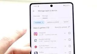 Как увидеть недавно удалённые приложения на Android! (2023)