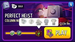 24500 Perfect Heist Column Mania Rainbow Bigger Board Solo Challenge Complete