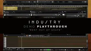 Bent Out Of Shape - Audio Demo Playthrough | INDUSTRY (Dark cinematic synth/sampler for Kontakt)