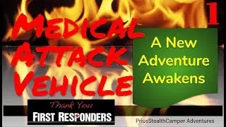 Medical Attack Vehicle Ambulance Conversion Camper Build Tour Freightliner FL60, MAV, RV, Cummins