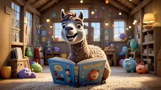 Six Fluffy Llamas Read and Rhyme + More Nursery Rhymes & Kids Songs