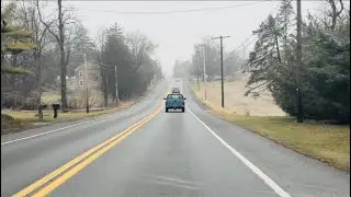 I Went Driving Alone Near Carlisle,Pennsylvania Old Roads and Old House ..