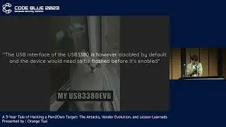 [CB23]A 3-Year Tale of Hacking a Pwn2Own Target: The Attacks, Vendor Evolution, and Lesson Learneds