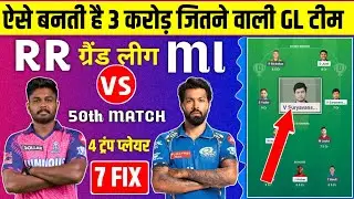 RR vs MI Dream11 Team Prediction, RR vs MI Dream11 Team, Rajasthan vs Mumbai Dream11 Team Prediction