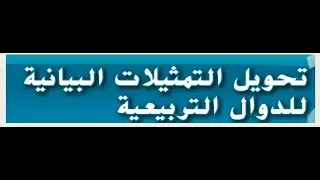 تحويل التمثيلات البيانيه للدوال التربيعيه للصف العاشر المتقدم