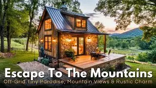 Tiny House Farmhouse in the Mountains | Off-Grid Paradise