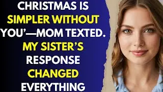 Christmas Is Simpler Without You’—Mom Texted  My Sister’s Response Changed Everything