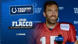 Joe Flacco Training Camp Media Availability | August 7, 2024