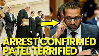 Kash Patel SCARED To DEATH PROSECUTOR Evidence CONFIRMS ARREST