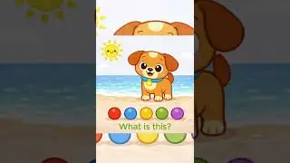 Bobby Counts 4 5🐶 #cartoon #puppy #number #numbers #colors