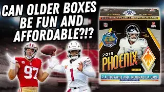 UNEXPECTED BANGER! 2019 Panini Phoenix Football Hobby Box!