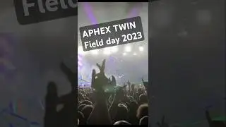 Aphex Twin - Field day 2023. #livedj #fieldday #dj #aphextwin #chaos #rave #musicculture #festival