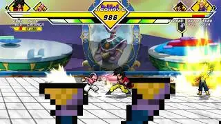 Dragon Ball JUS Edition 2 [ Goku SSJ4 , Buu  VS  Trunks , Vegeta ]