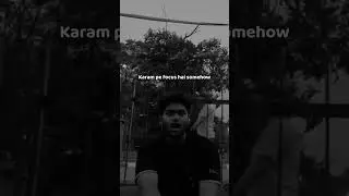 My ex is mad fr. #krsna #rap #indianrapmusic #emiwaybantai #raftaar #divine #kolkata #breakup
