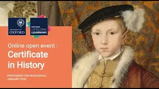 Applying to Oxford's Part-time Certificate in History | 2026 Entry