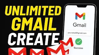 Create Unlimited Gmail Accounts. New method 100% Working #GmailTrick #MultipleGmailAccounts