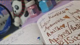 I will write your names. so comment your name below