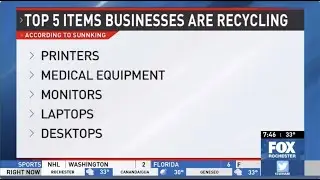 (WUHF) Local Electronics Recycler Launches 'e-Scrap for Camp' Campaign