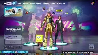 Fortnite. Playing with subscribers.