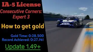 GT7 | How to get Gold on the IA-5 License (Update 1.55+)