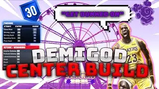 *NEW* PAINT BEAST THAT BROKE NBA 2K24! The BEST Inside Center EVER CREATED! NBA 2K24 Best Build