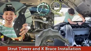 Strut Tower and K Brace Installation on a Mustang | In-Depth Review!