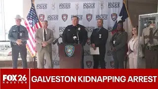 FULL: Galveston police arrest kidnapping, sexual assault suspect