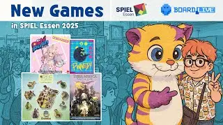 '25 SPIEL- _Sanctuary, Terra Mystica Fan Factions, PWNED!, Oshi Push