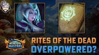 Morellia Alternate Perk - Rites of the Dead - Overpowered? - 1v1 Gameplay - Minion Masters