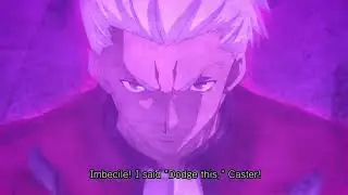 Archer vs Caster | Fate/Stay Night: Unlimited Blade Works