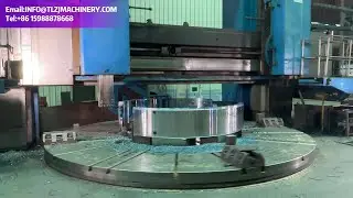 Ball Mill Babbitt Alloy Liner Machining For Cement Clinker Grinding Milling Machine Vertical Lathing