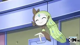 Meloetta Cheers For Ash