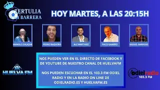 TERTULIA LA BARRERA. con P. Gamero, P. Baquero, A. Martinez y M. Barroso