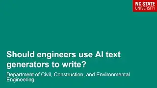 Should engineers use AI text generators to write?