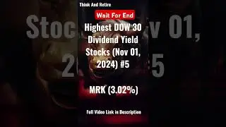 #5 - Top High Yield DOW 30 Dividend Stock #shorts