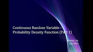 CRV - Probability Density Function 1