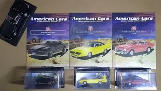 COLE&Ccedil;&Atilde;O AMERICAN CARS (Ed. 23, 24 e 25) + BRINDE (CORVETTE C3 1968)
