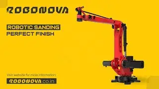 Robotic Arm Sanding by Robonova Dynamics