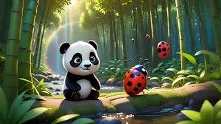 Baby Panda&rsquo;s Rainbow Adventure | Fun Panda Song for Kids | Colorful Journey Rhyme