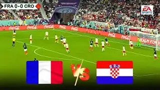 France vs Croatia: March 20, 2025 | World Cup Qualifiers 2026 | FC 24 Gameplay