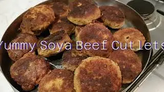 Super Delicious Beef Curry, Soya Beef Cutlets